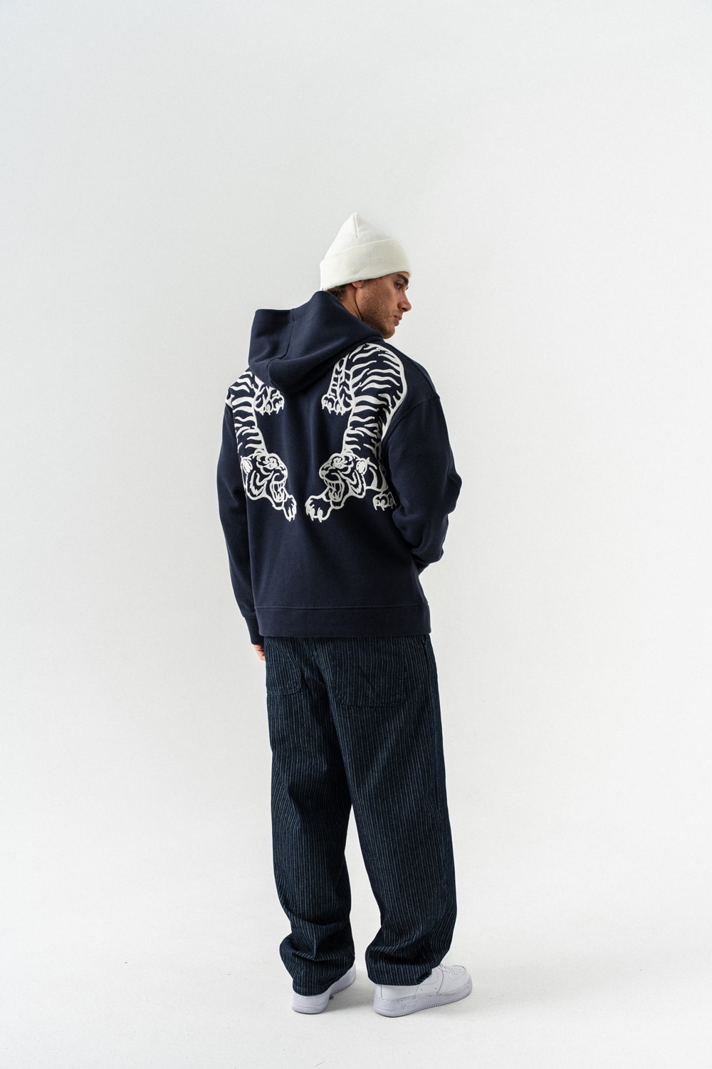 Tigerbase Fermuarlı Sweatshirt Hoodie