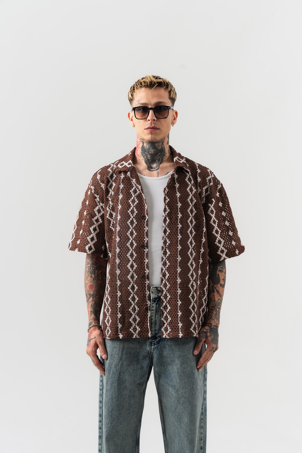 Rawcut Knit Triko Gömlek