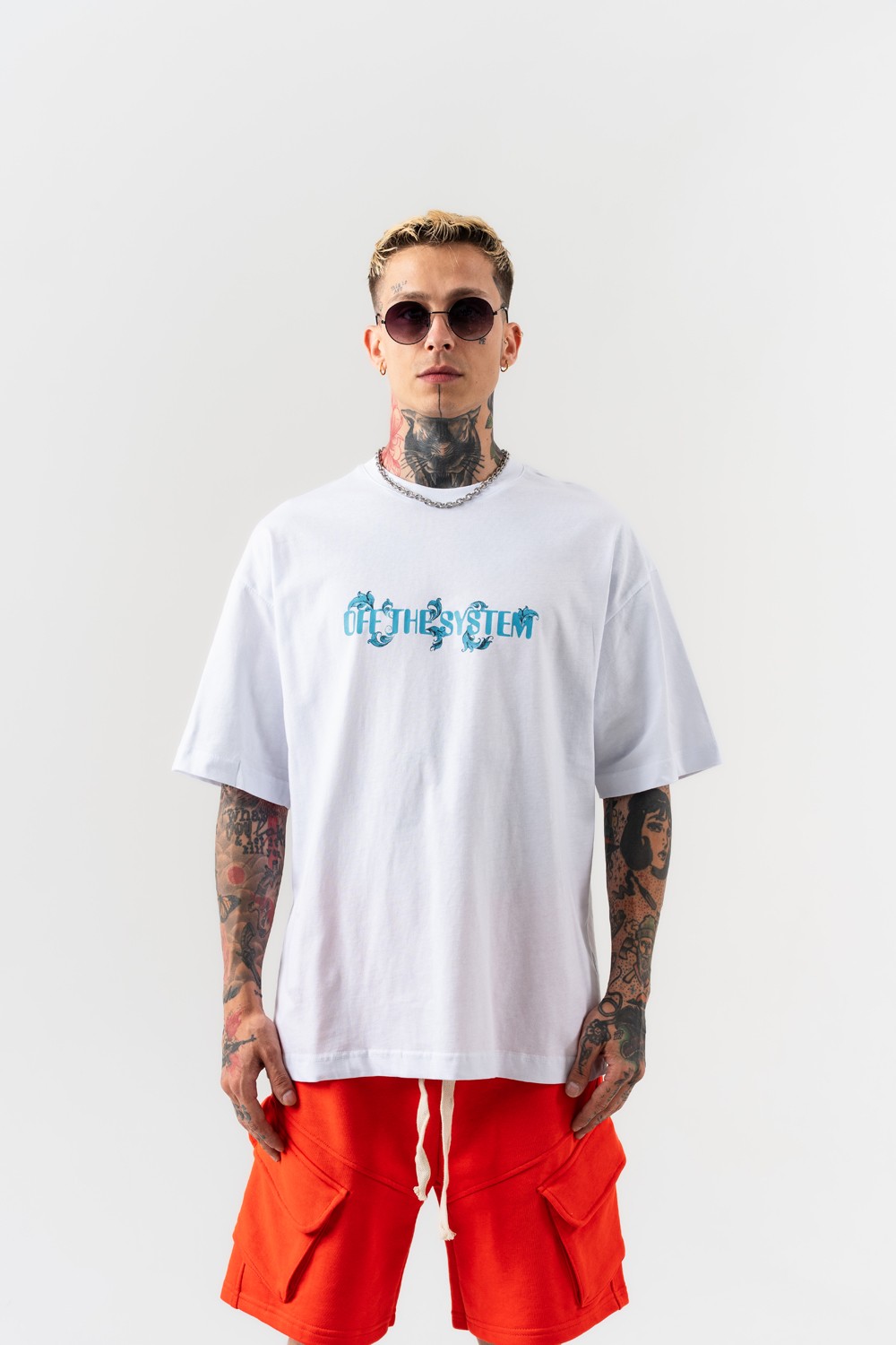 Taz Sırt Baskılı Oversize T-shirt