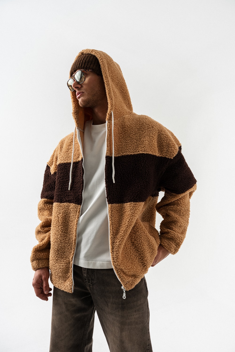 Blankfield Peluş Sweatshirt Hoodie