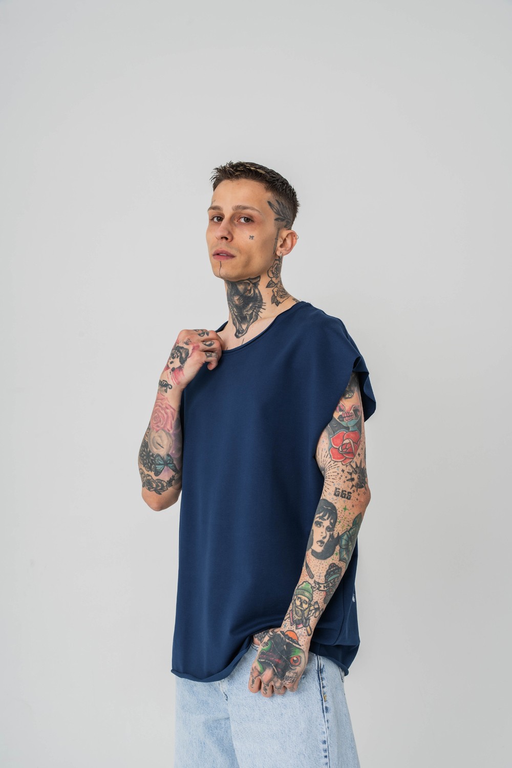 Raw Energy Kolsuz Oversize T-shirt