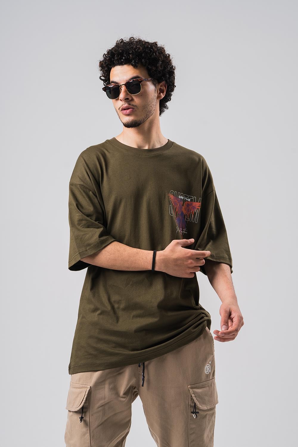 Wings  Bisiklet Yaka Oversize T-shirt