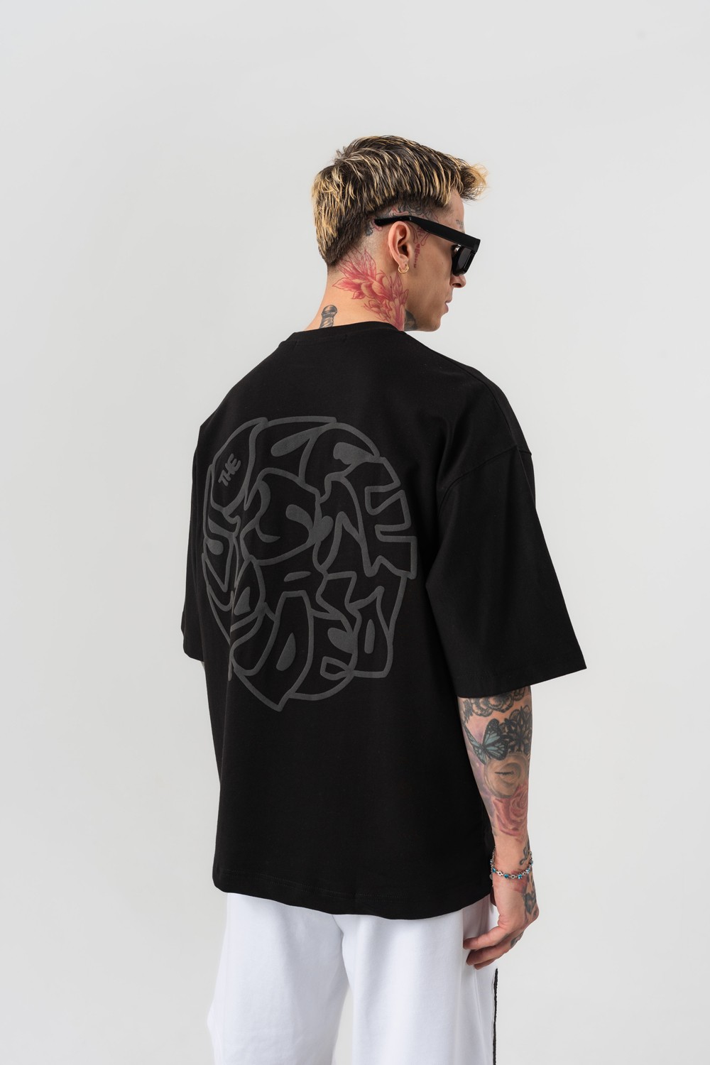 Noirline Oversize T-shirt - Siyah