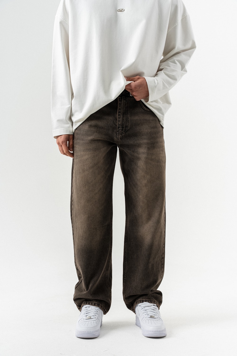 Vaultcore Yıkamlı Baggy Jean Pantolon