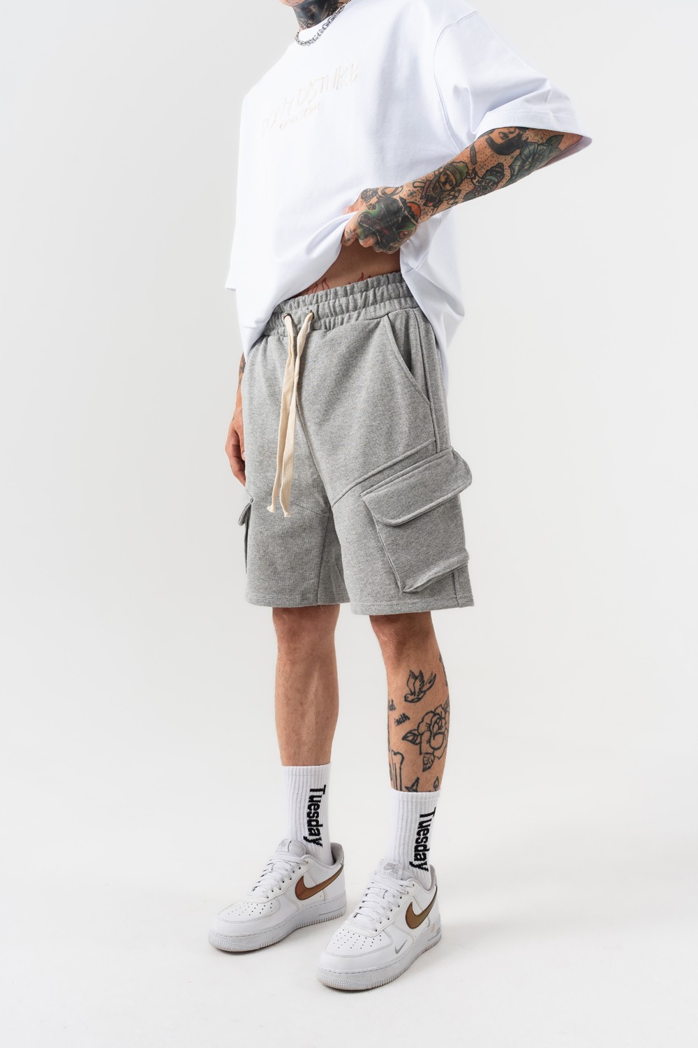 Patchrun Kargo Oversize Şort