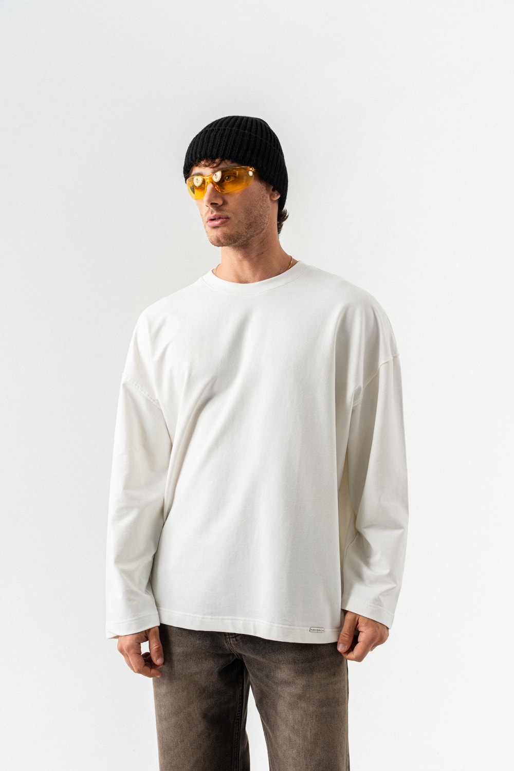 Nullspace Sırt Nakışlı Bisiklet Yaka Sweatshirt
