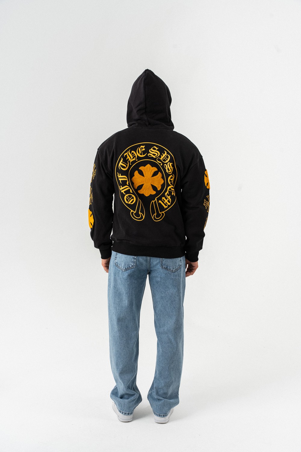 Streetcode Nakış Detay Fermuarlı Sweatshirt Hoodie