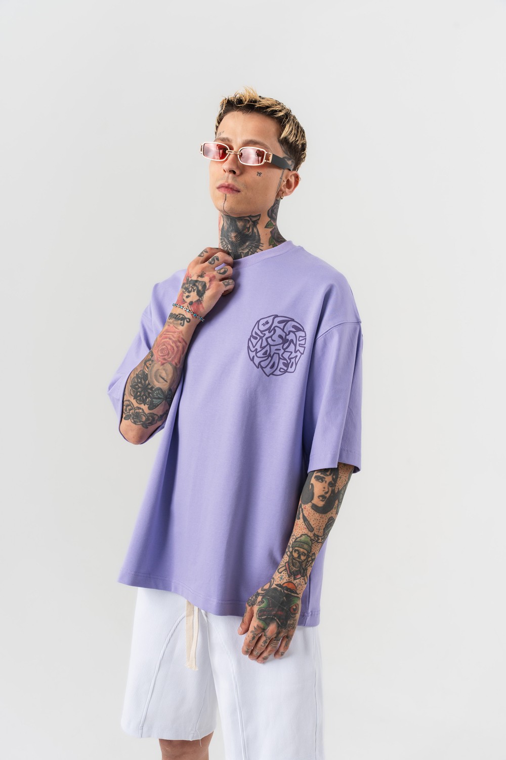 Noirline Oversize T-shirt - Mor