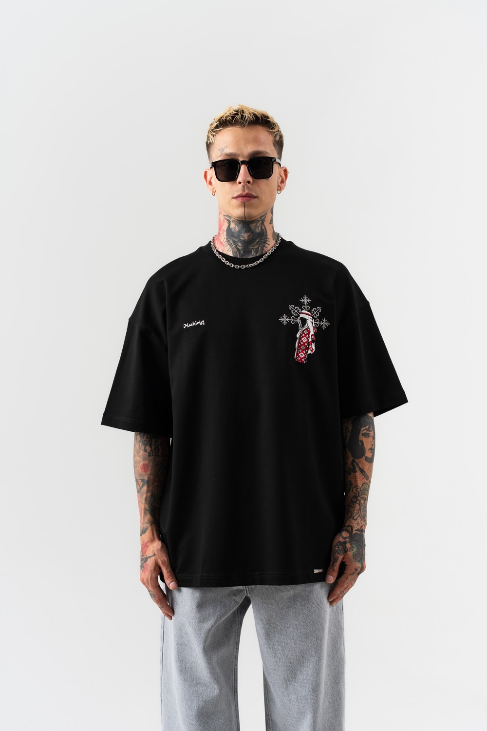 Bedouin Nakış Detaylı Oversize T-shirt