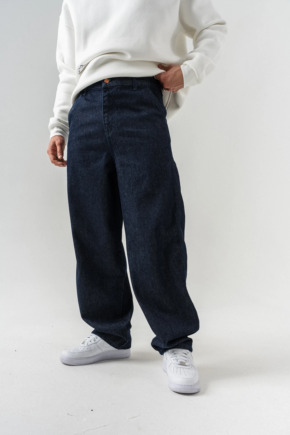Baremood Baggy Jean Pantolon - Lacivert