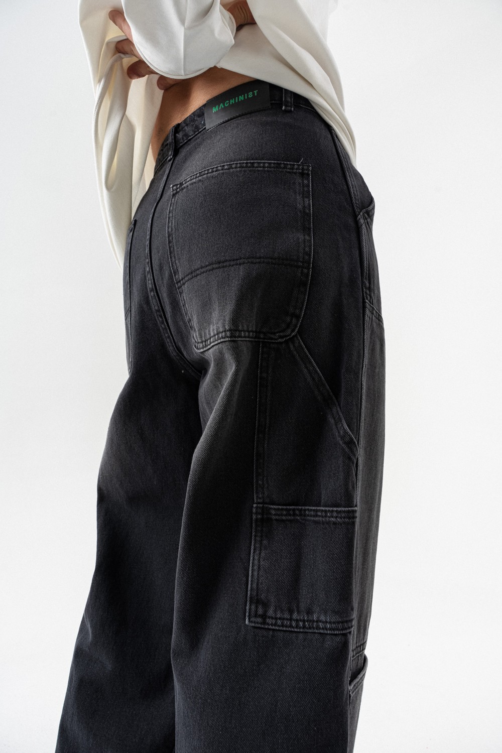 Grindcore Cep Detaylı Baggy Jean Pantolon