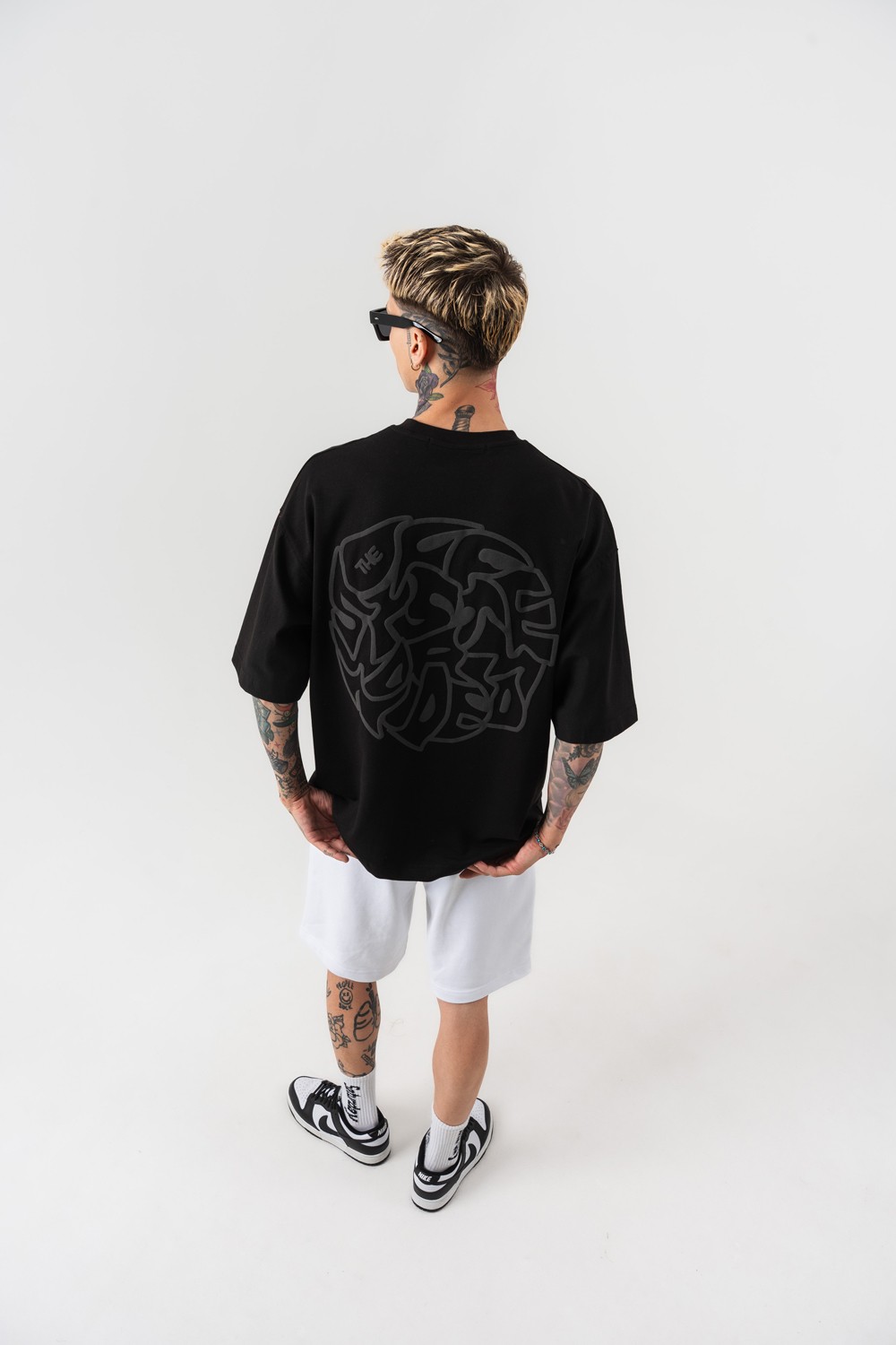 Noirline Oversize T-shirt - Siyah