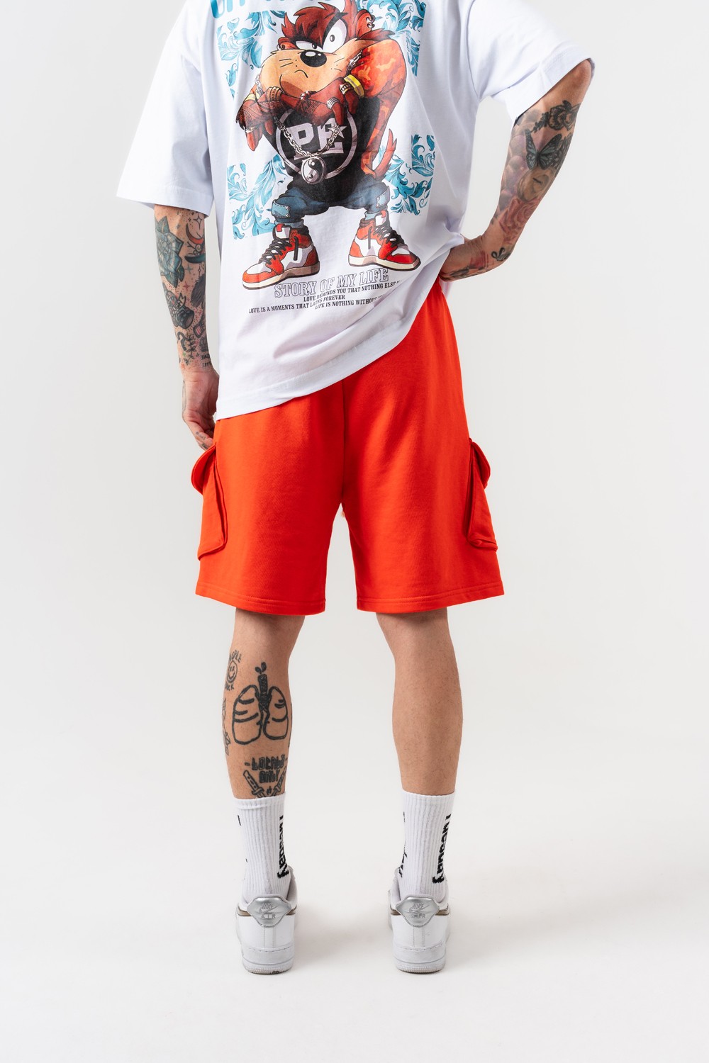 Patchrun Kargo Oversize Şort