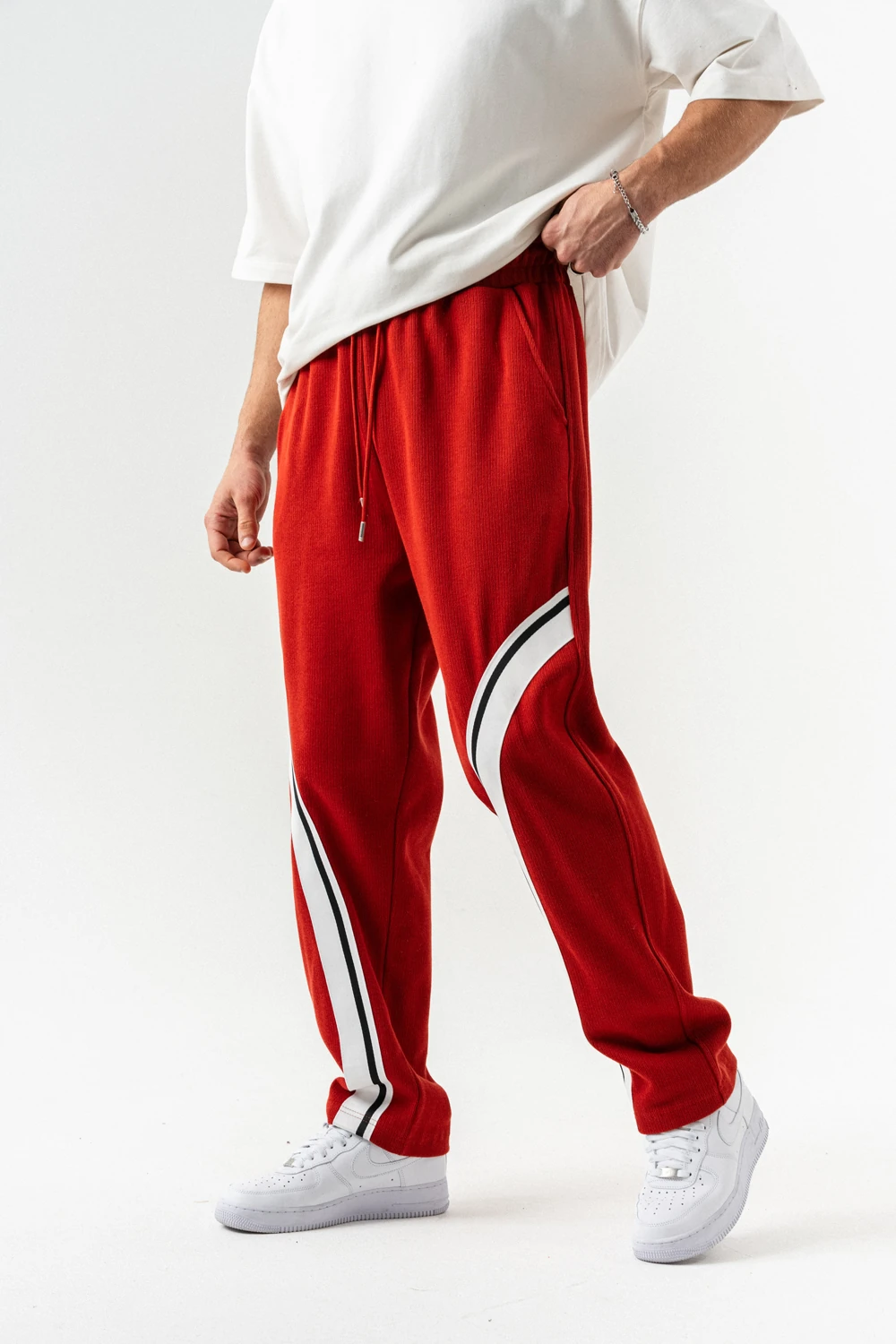 Frameline Fermuarlı Sweatshirt Hoodie ve Baggy Eşofman Takımı