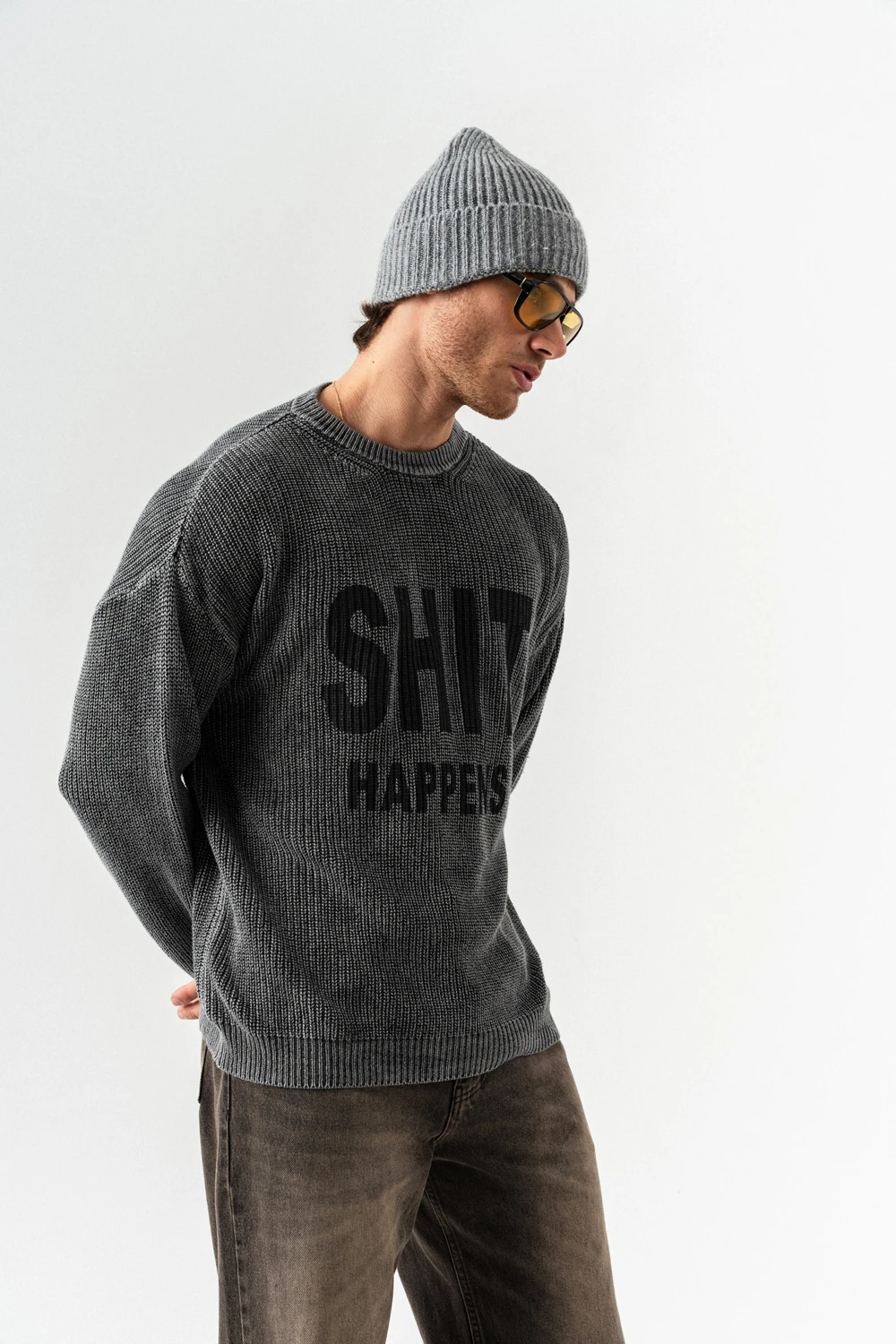 Happens Bisiklet Yaka Triko Kazak