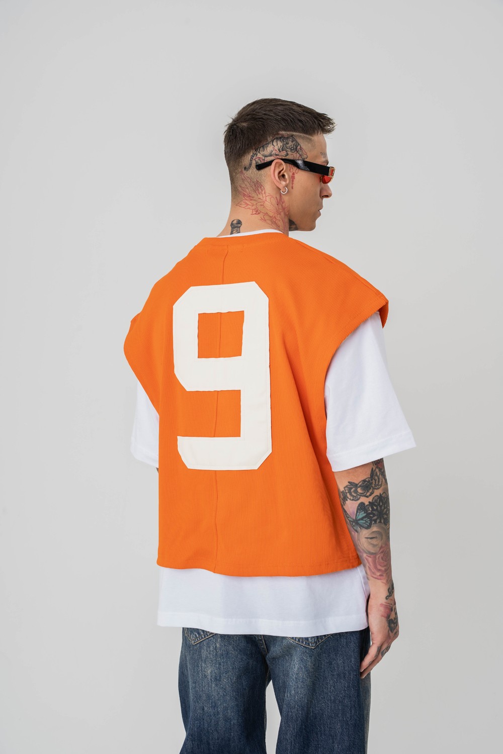 Patriot 9 Premium Oversize Crop ve T-shirt Bir Arada 2'li Set