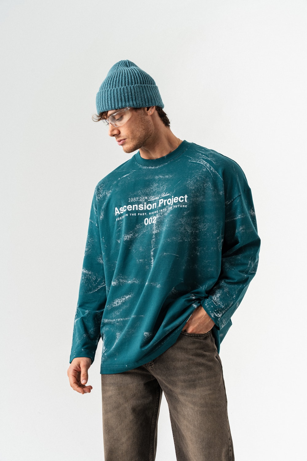 Ascension Brush Bisiklet Yaka Sweatshirt