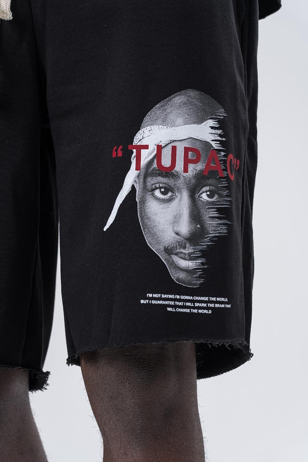 2pac  Oversize T-shirt ve Şort Takım