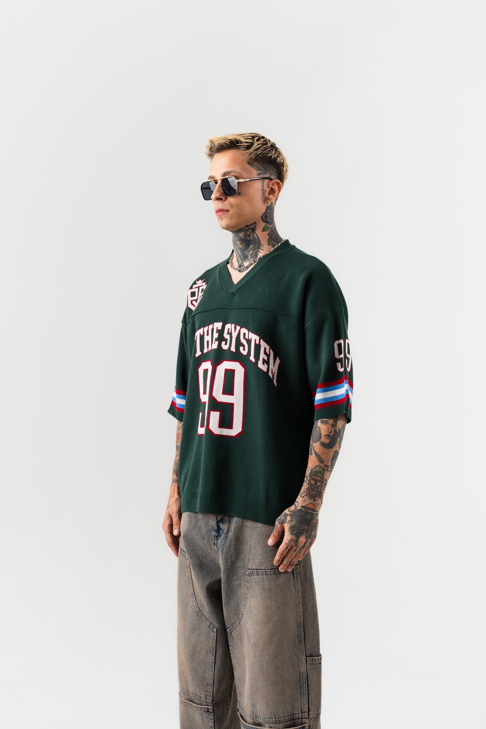 Off The System 99 Knit Oversize Triko T-shirt 