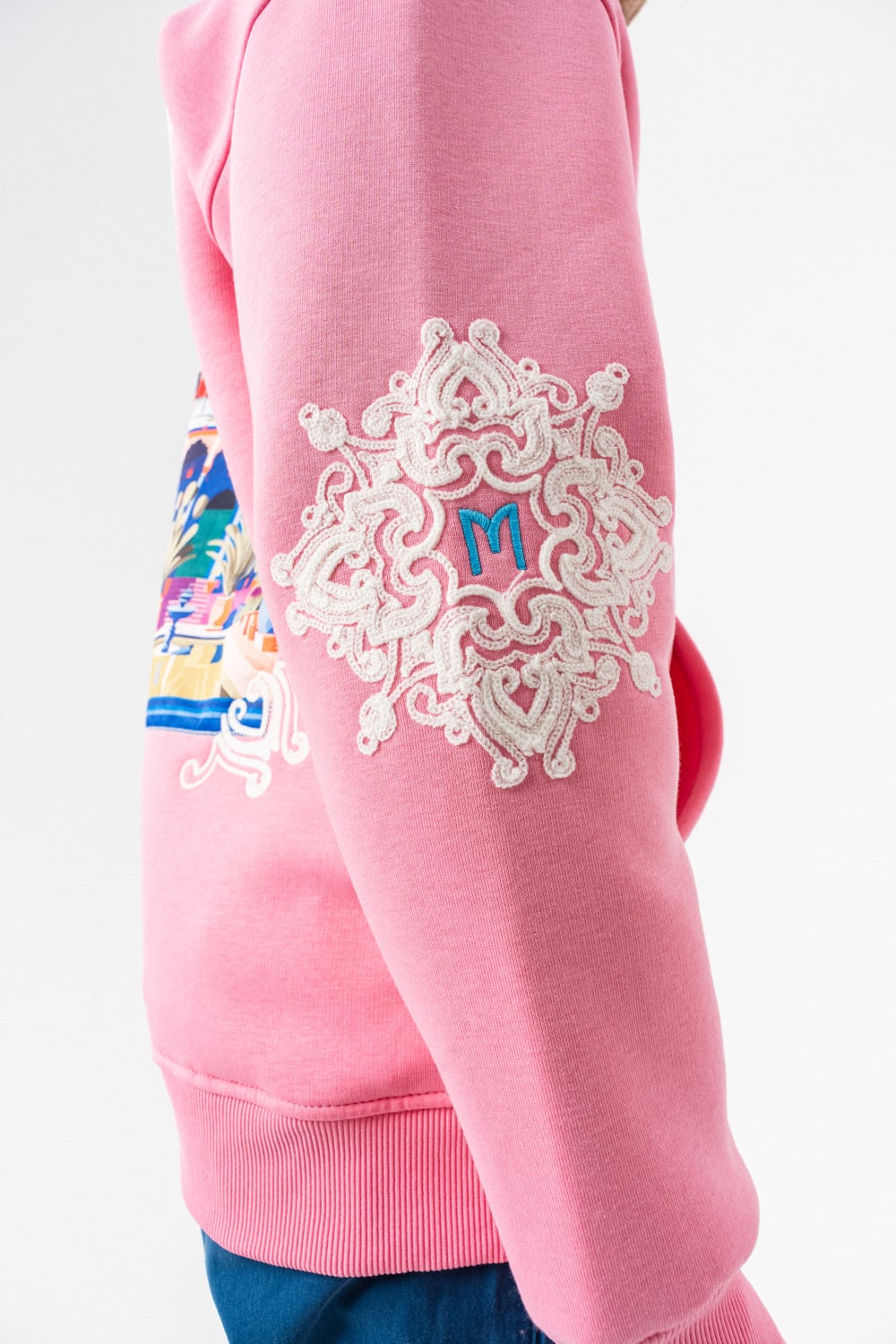 Marrakech Nakış ve Patch Detay Sweatshirt Hoodie