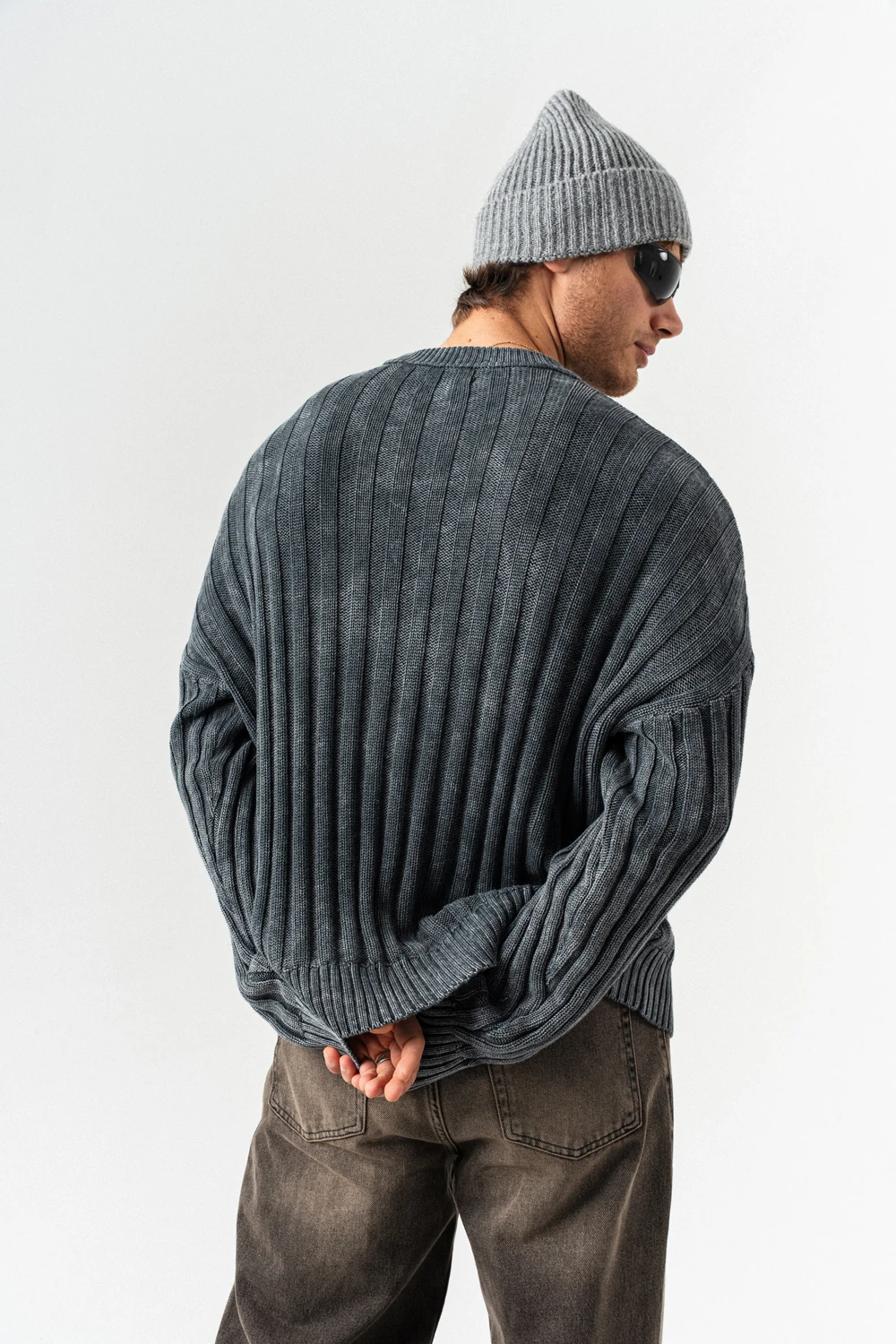 Realm Bisiklet Yaka Triko Kazak