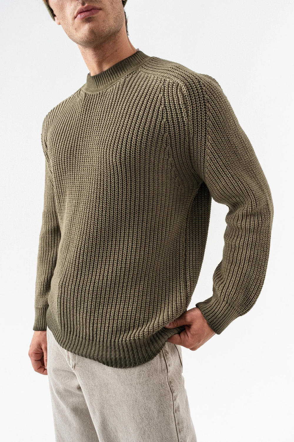 Nightcrawl Bisiklet Yaka Triko Kazak