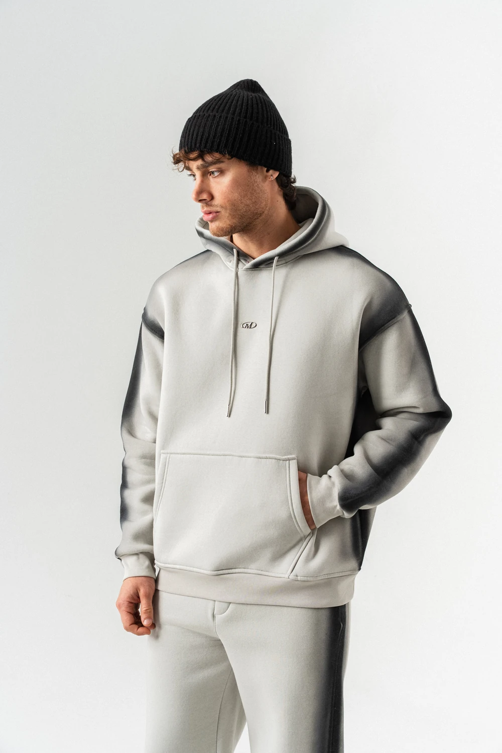 Fadeborn Kapüşonlu Sweatshirt ve Baggy Eşofman Takım