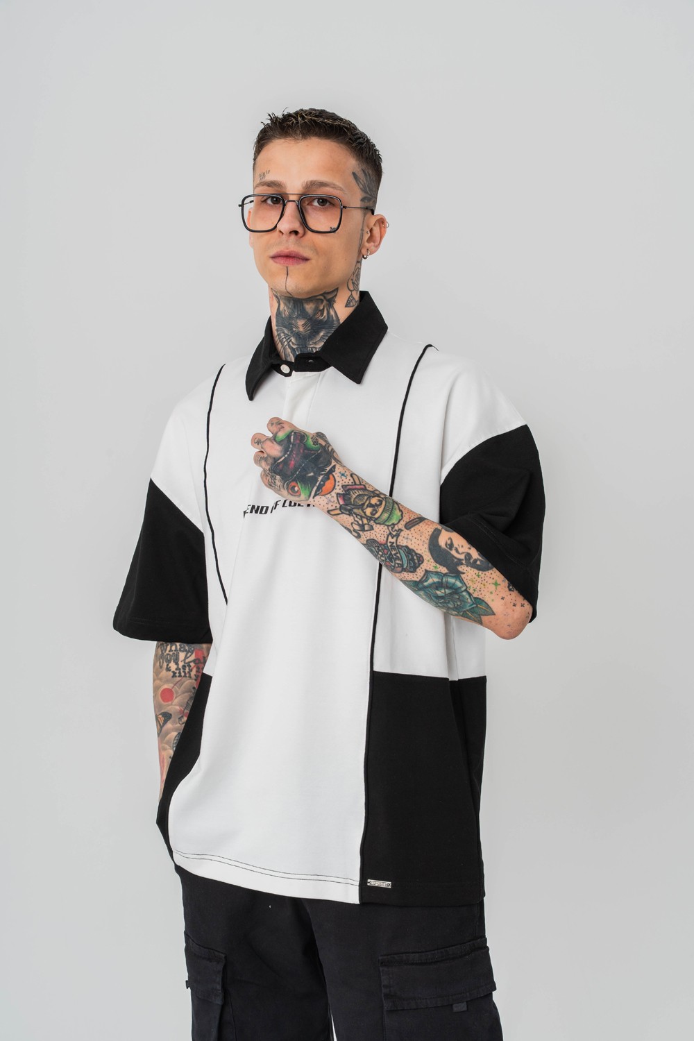 Blend Of Cultures Polo Yaka Oversize T-shirt