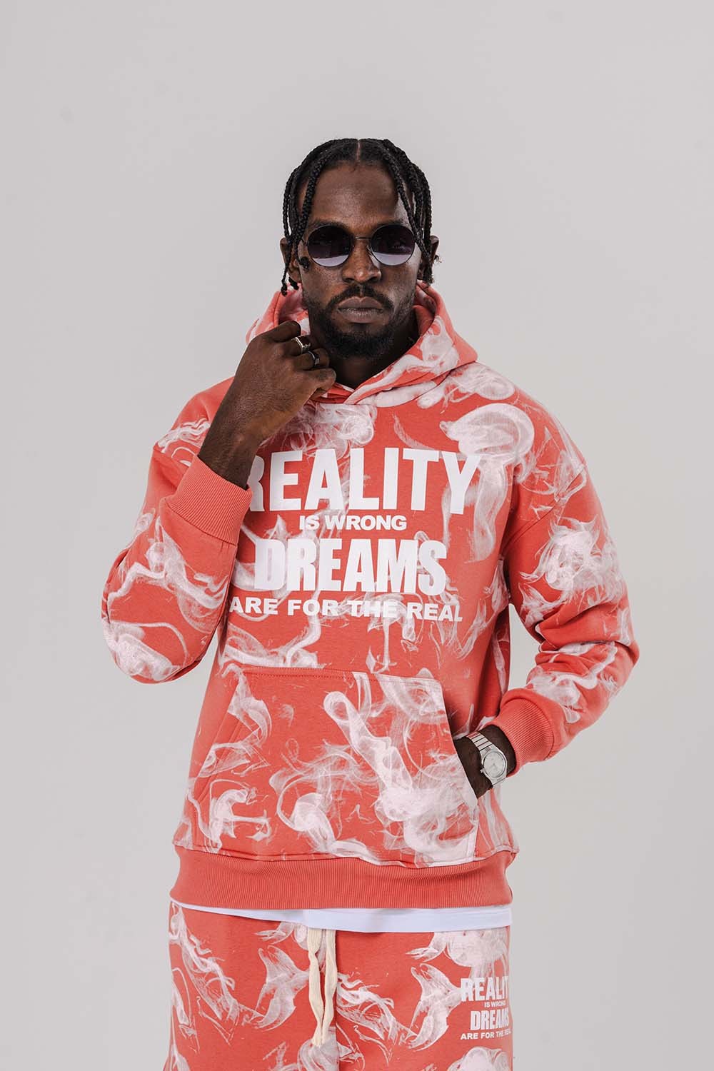 Reality Şardonlu Hoodie ve Eşofman Alt Takım