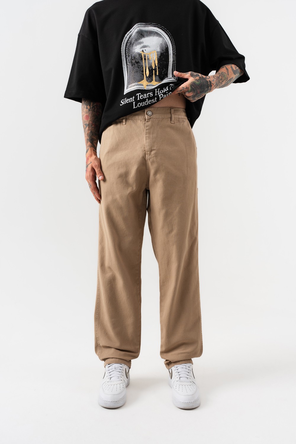 Stable Canvas Baggy Pantolon