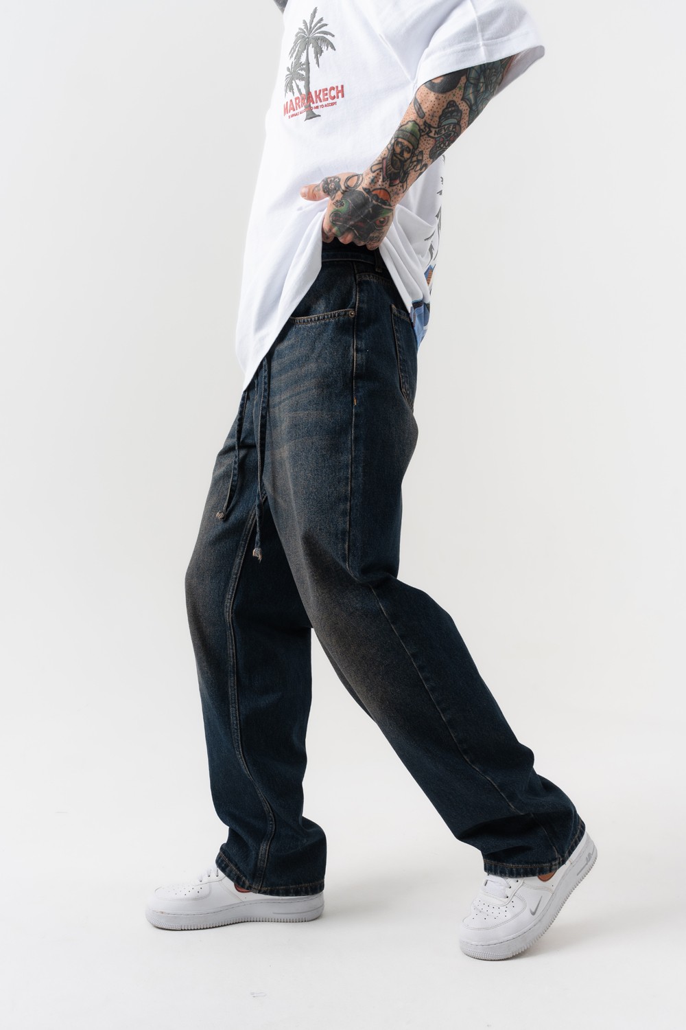 Ghostline Jean Baggy Pantolon
