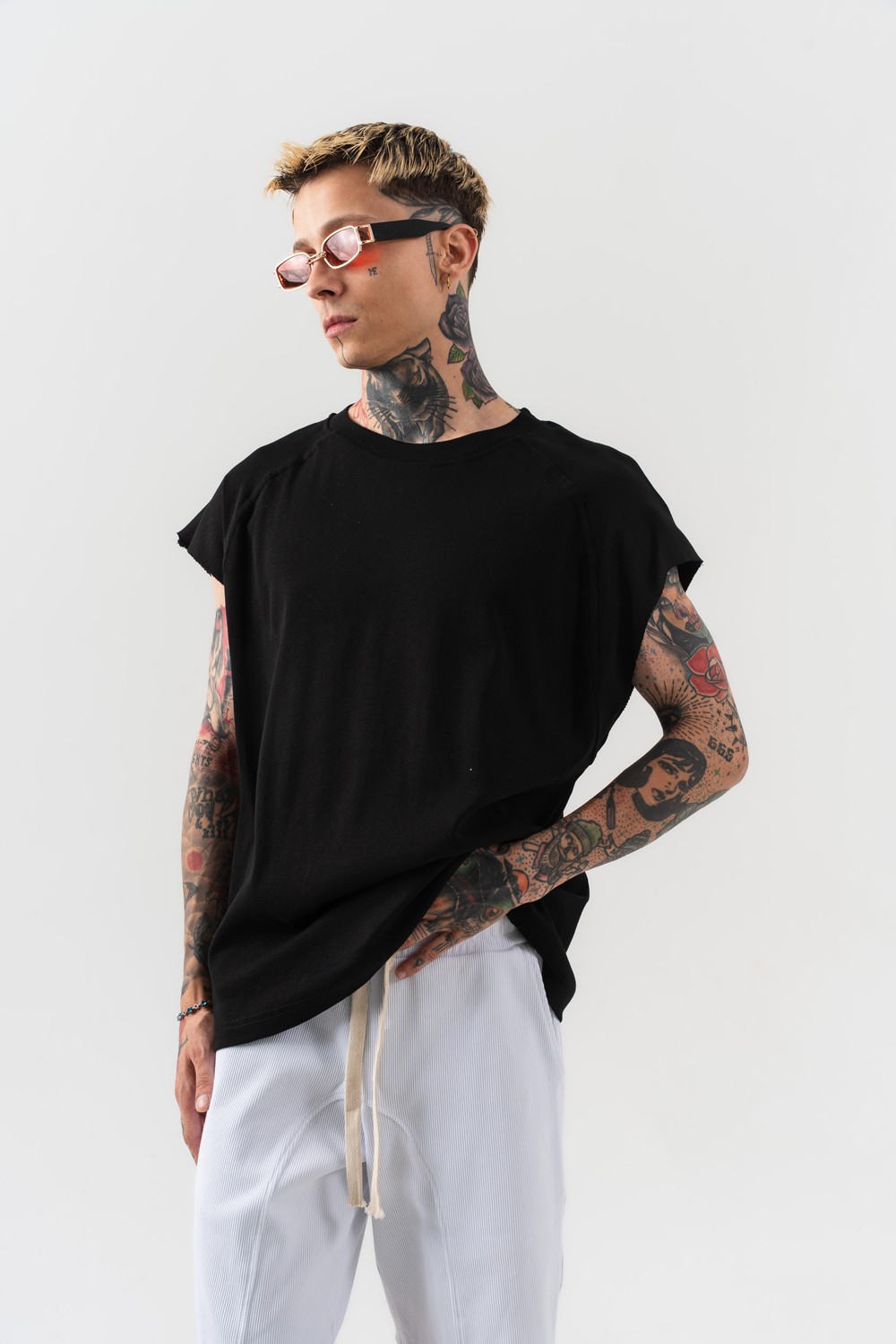 Foggy Pulse Kolsuz Oversize T-shirt
