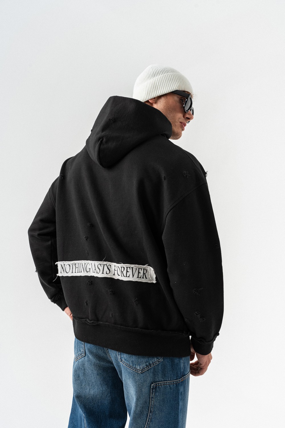 Fishborn Patch Detaylı Sweatshirt Hoodie