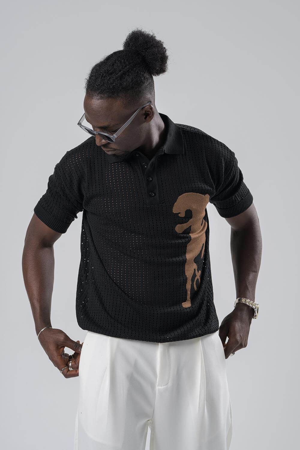 Tiger  Polo Yaka Triko T-shirt