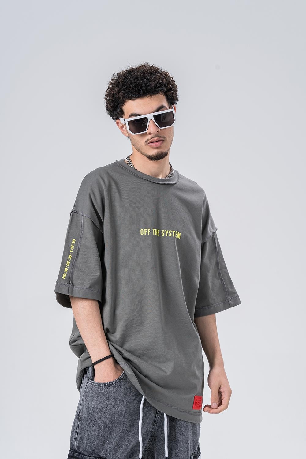 What Bisiklet Yaka Oversize T-shirt