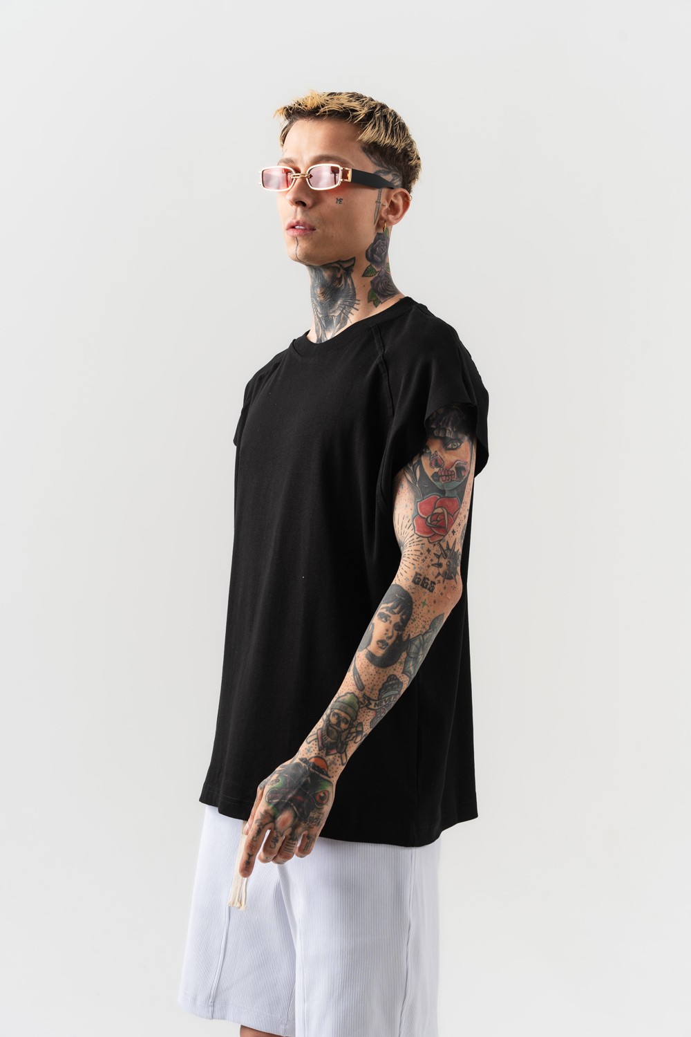 Foggy Pulse Kolsuz Oversize T-shirt