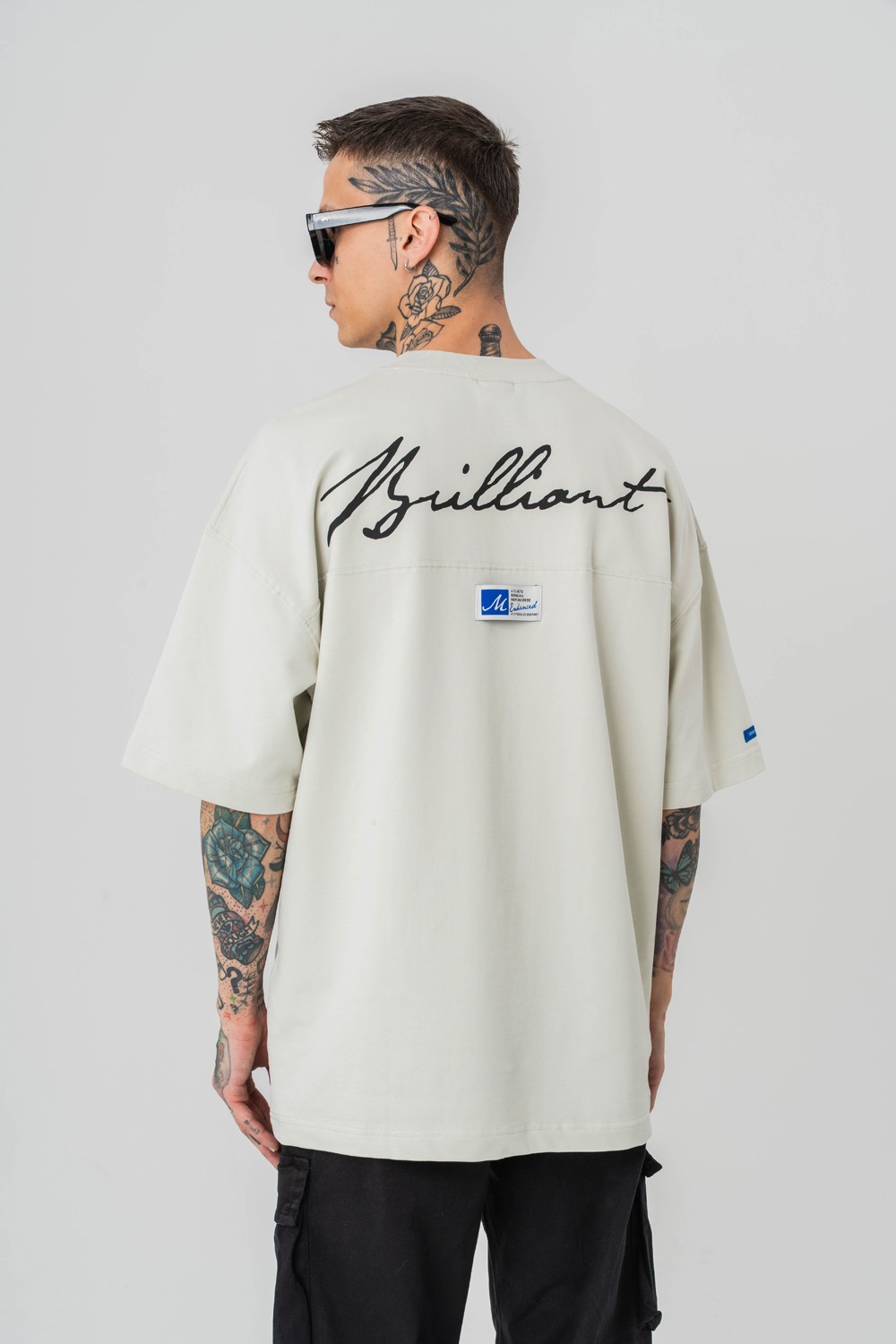 Armando 10  Patch Detaylı Oversize T-shirt