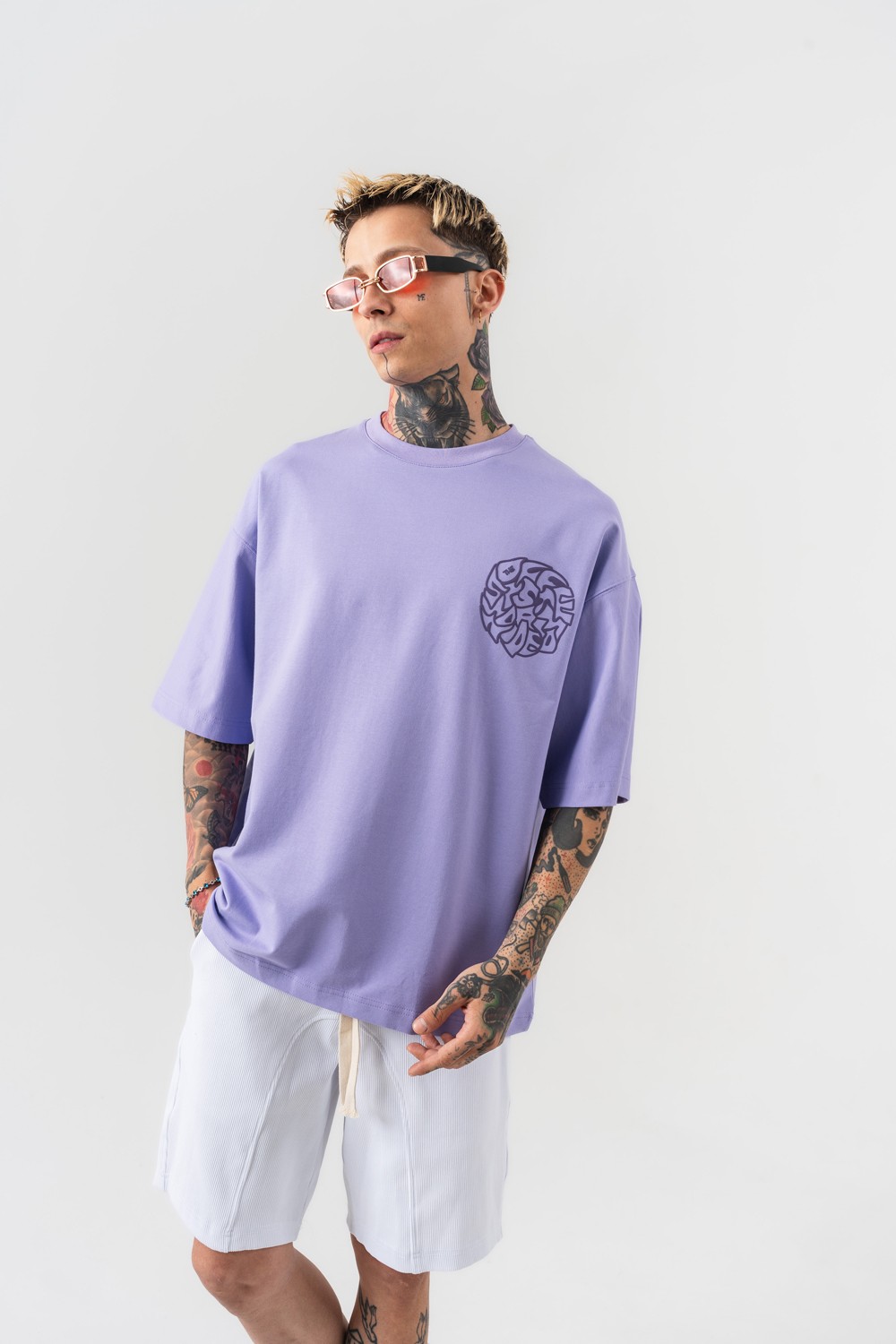 Noirline Oversize T-shirt - Mor