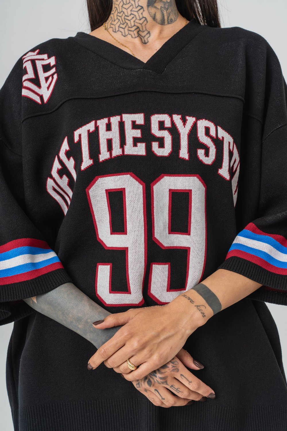 Off The System 99 Knit Oversize Triko T-shirt 