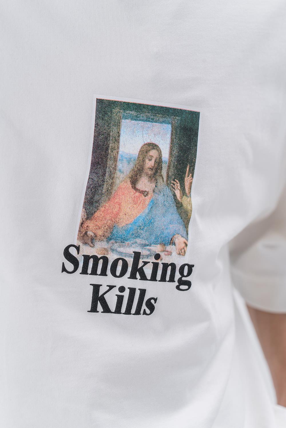 Warning  Bisiklet Yaka Oversize T-shirt