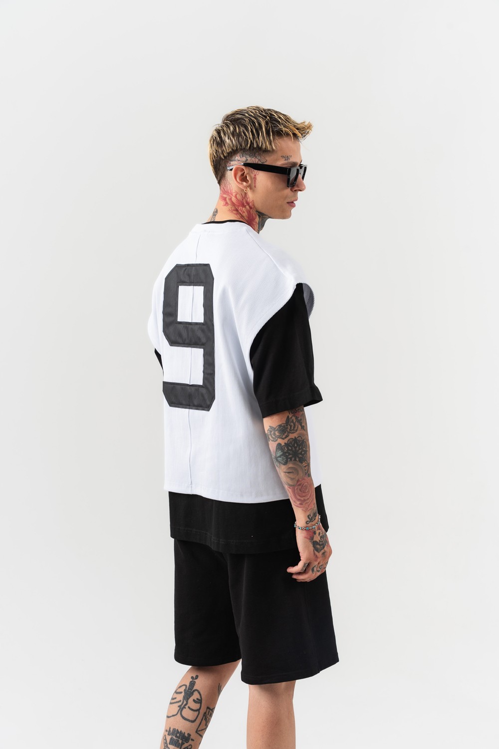 Patriot 9 Premium Oversize Crop ve T-shirt Bir Arada 2'li Set