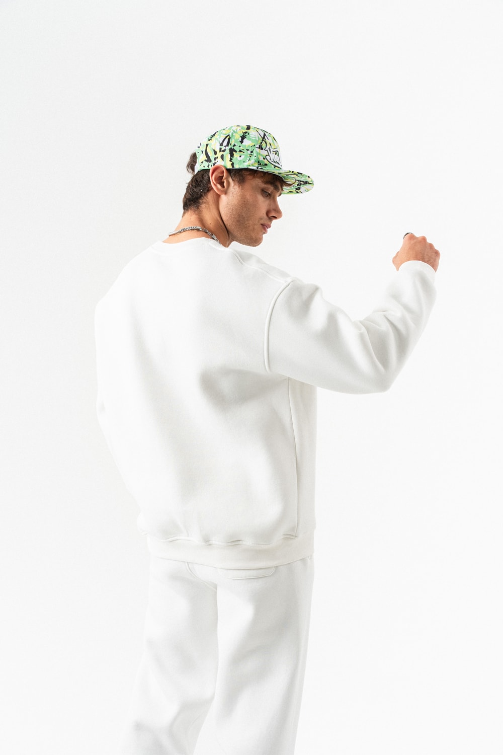 Overcast Bisiklet Yaka Sweatshirt