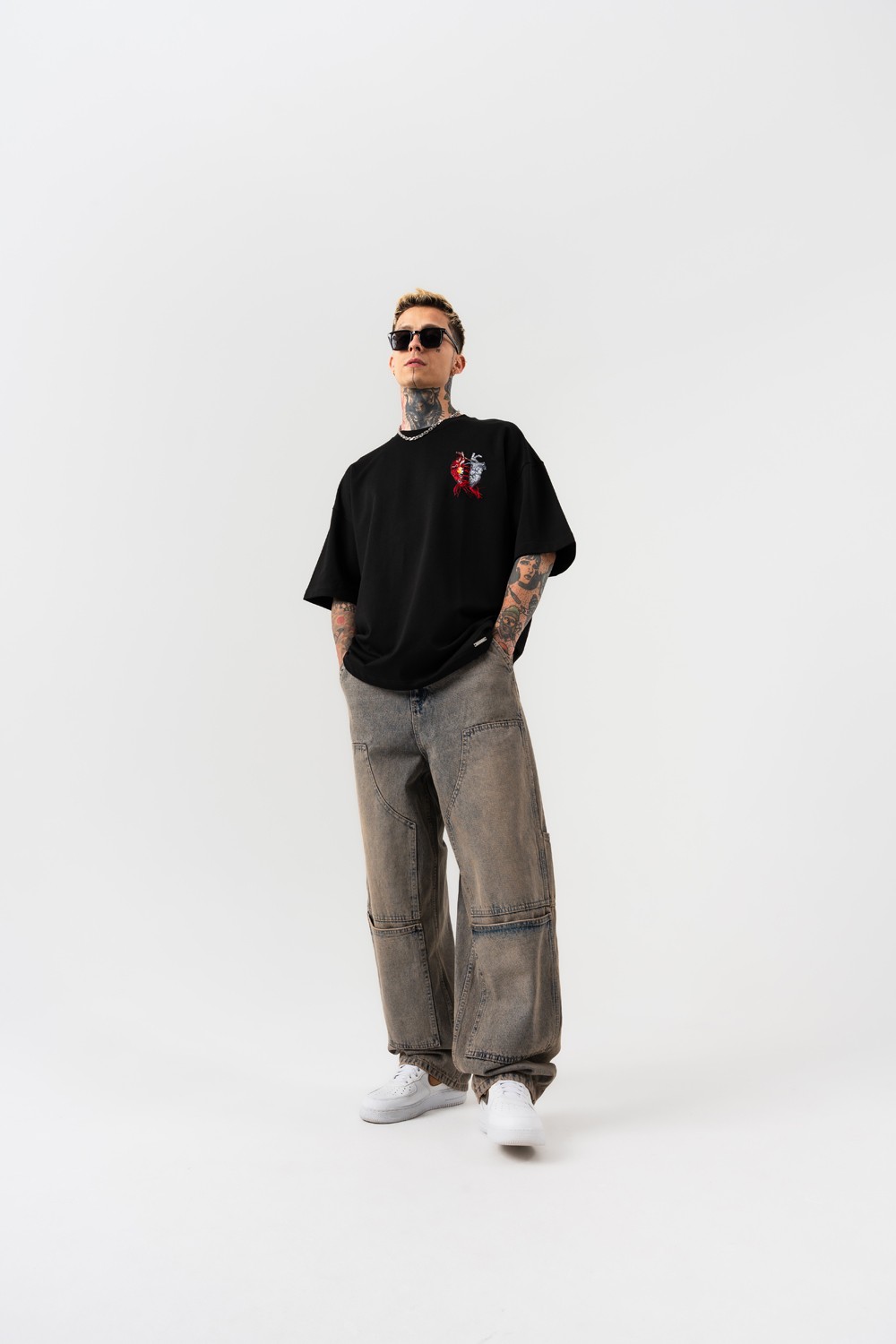 Grindcore Cep Detaylı Baggy Jean Pantolon
