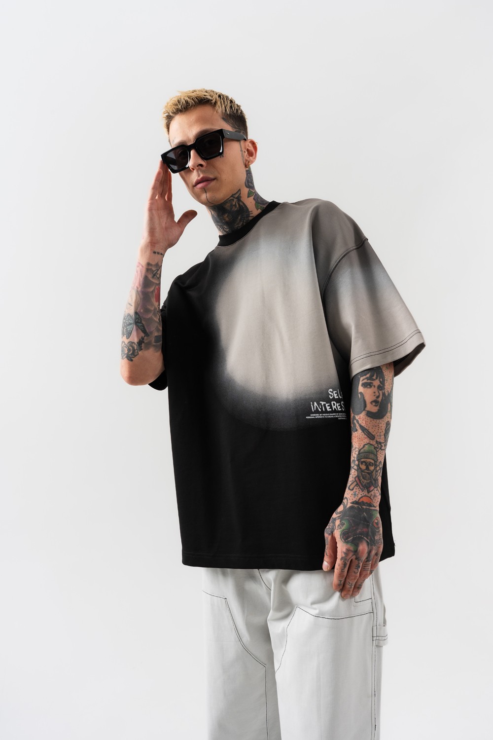 Things Sırt Baskılı Oversize T-shirt