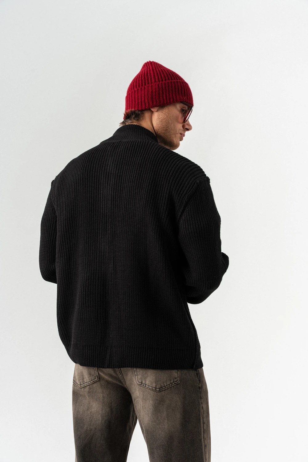 Frame Fermuarlı Kazak