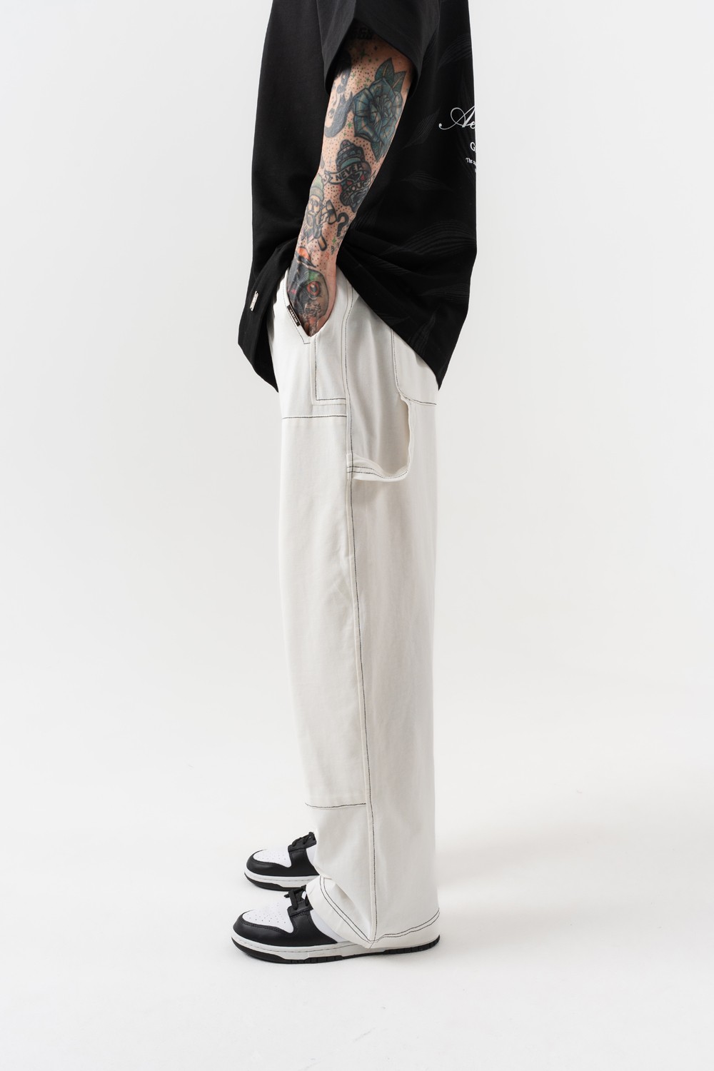 Rope Draft Oversize Baggy Pantolon