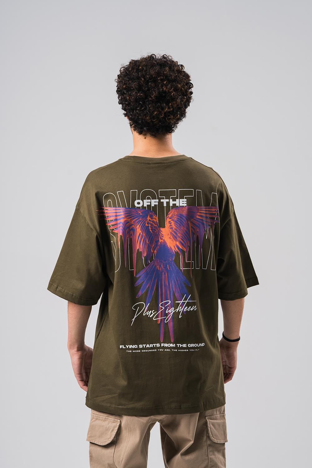 Wings  Bisiklet Yaka Oversize T-shirt