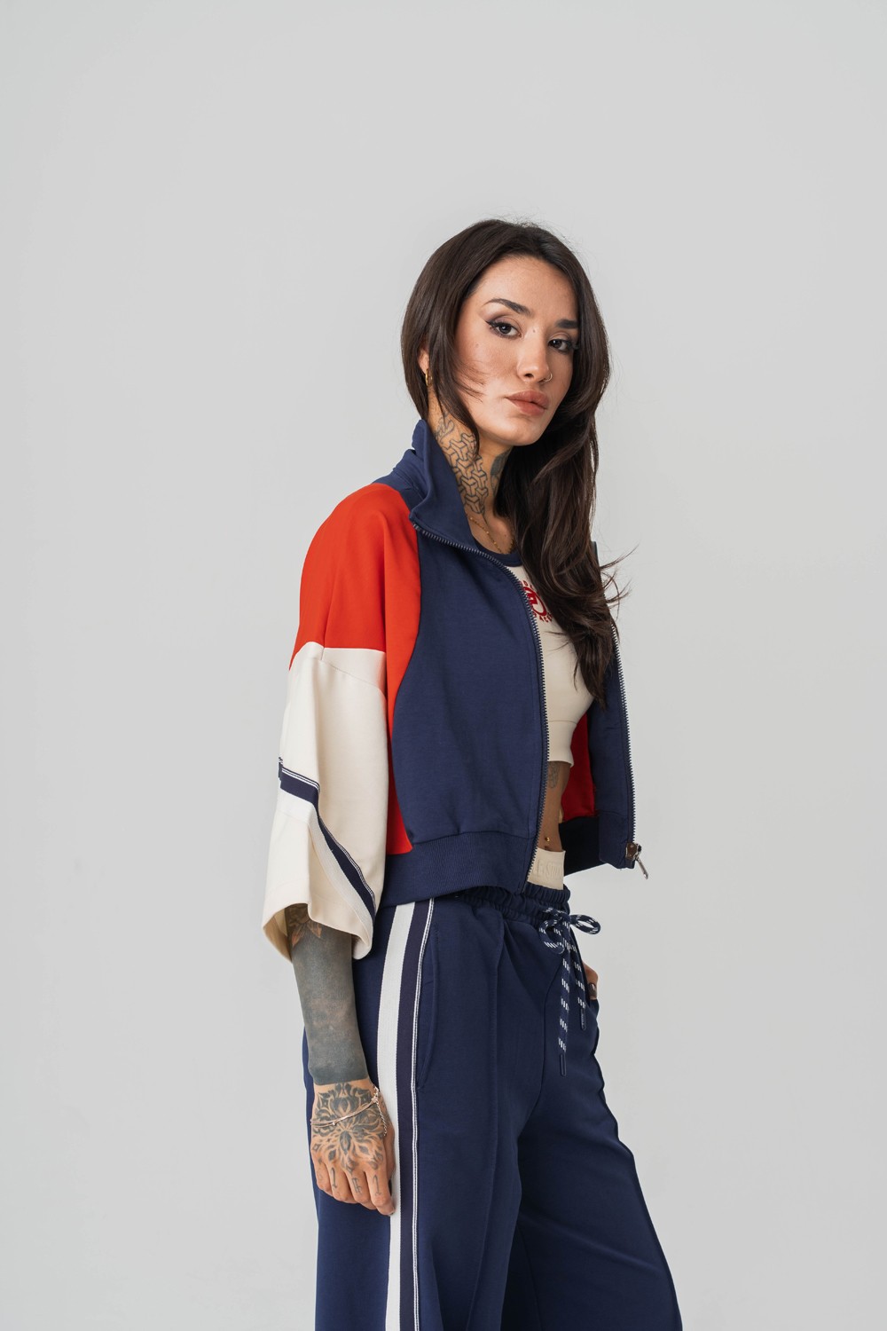 Run Racer Crop + Kadın T-shirt 2'li Set