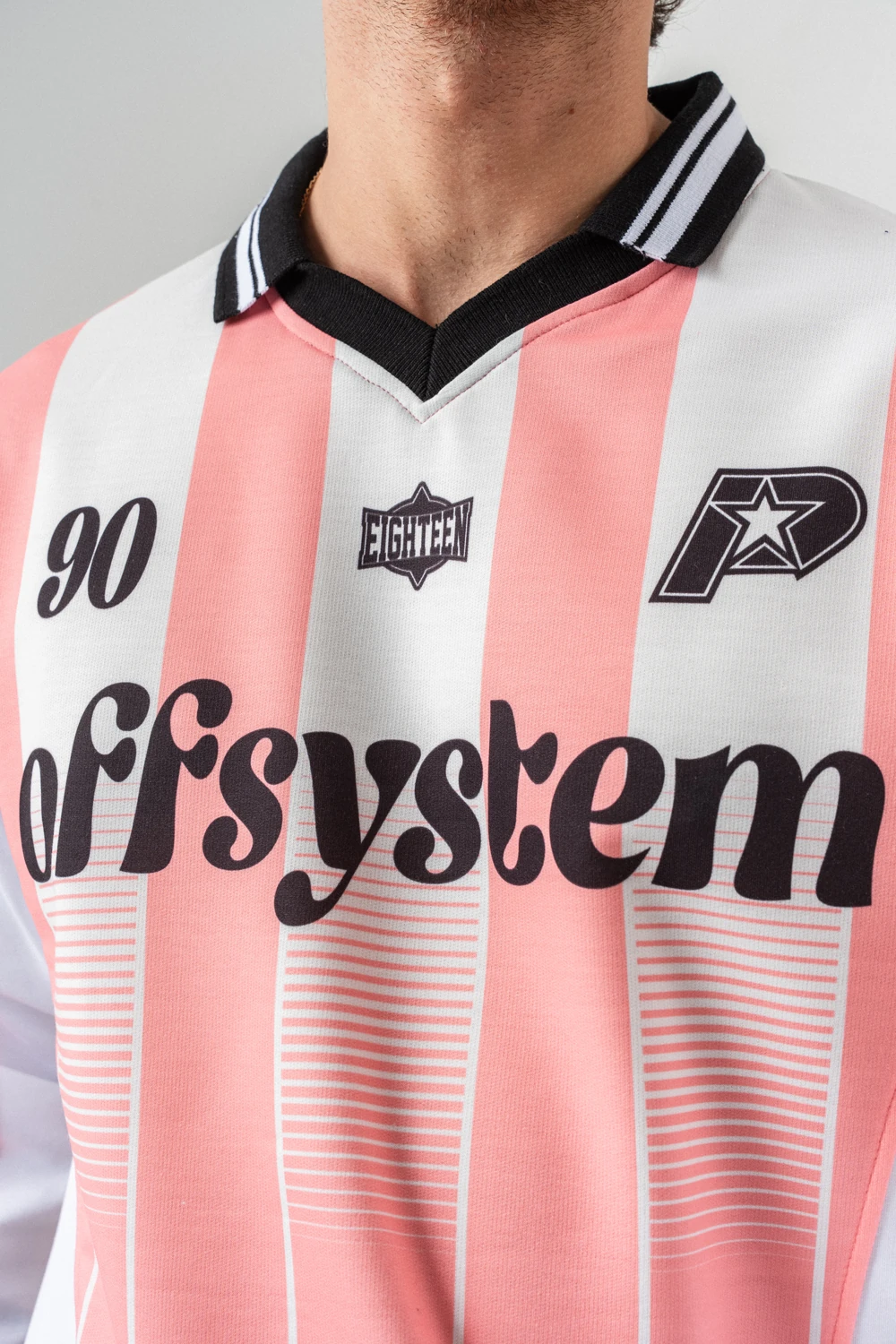 Offsystem Polo Yaka Uzun Kol Forma Sweatshirt