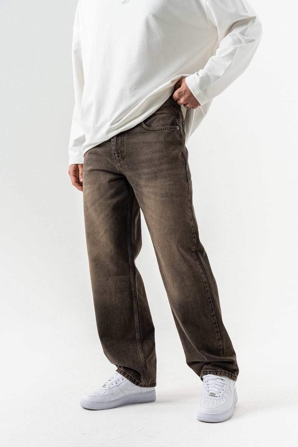 Vaultcore Yıkamlı Baggy Jean Pantolon